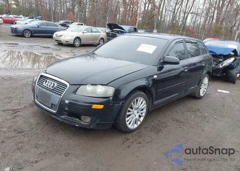 2006 Audi A3 2.0T z USA, uszkodzony, nr VIN WAUNF78P36A082465